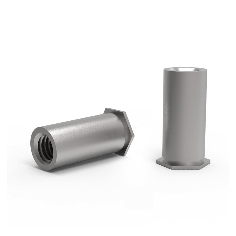 অন্ধ গর্ত সমতল মাথা ষড়যন্ত্র riveted বাদাম