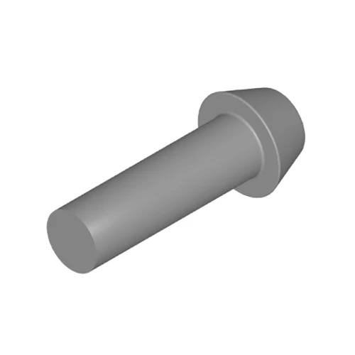 শঙ্কু মাথা rivets কালো