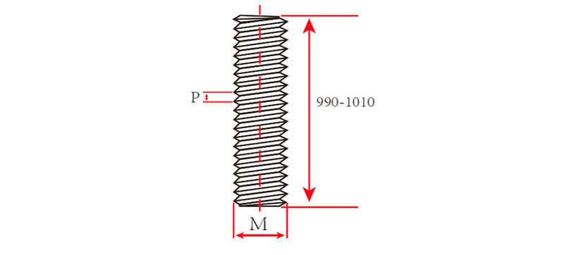 Heavy duty Threaded Rod