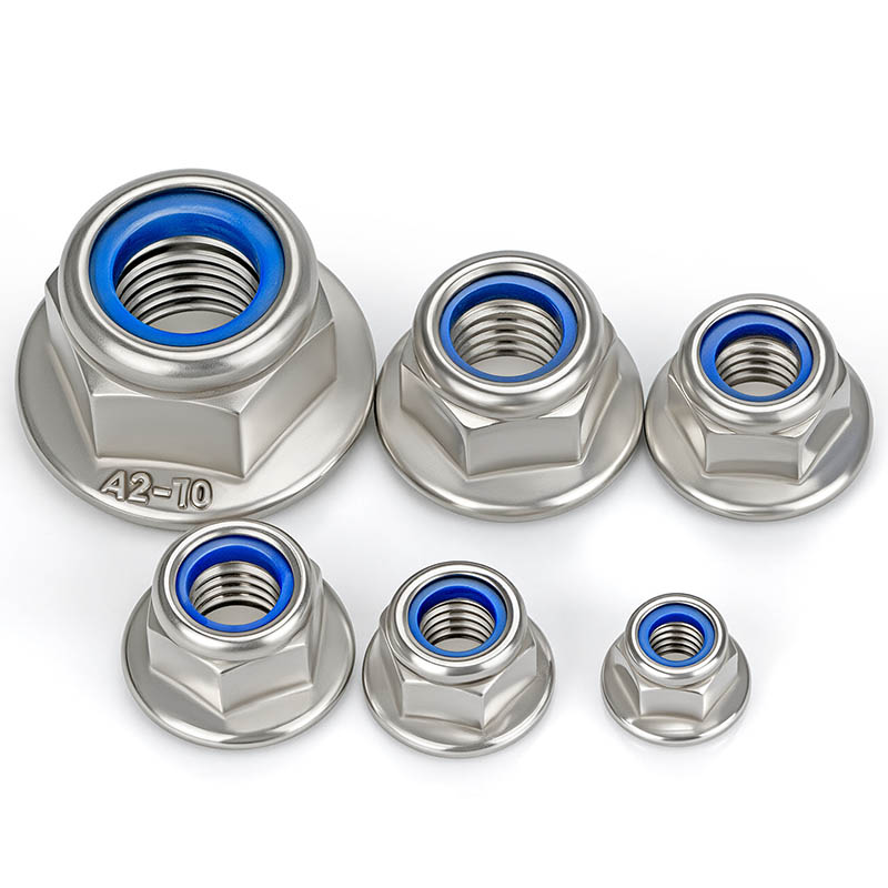 ফ্ল্যাঞ্জ সহ নাইলন লক বাদাম