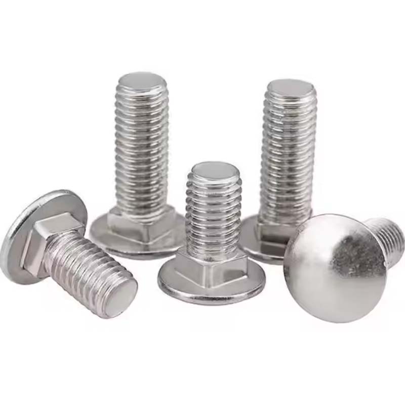 সরল ফিনিস রাউন্ড হেড বোল্ট