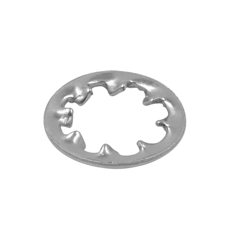 অভ্যন্তরীণ দাঁত সহ স্প্রিং লক ওয়াশার